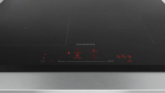 Siemens iQ500, Induction hob, 60 cm, Black