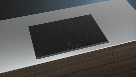 Siemens iQ500, Induction hob, 80 cm, Black