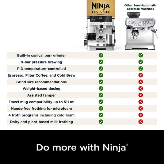 Ninja Luxe Café Premier Espresso Machine ES601UK