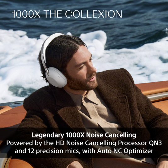 Sony WH-1000XX THE COLLEXION Wireless Noise Cancelling Headphones, Black