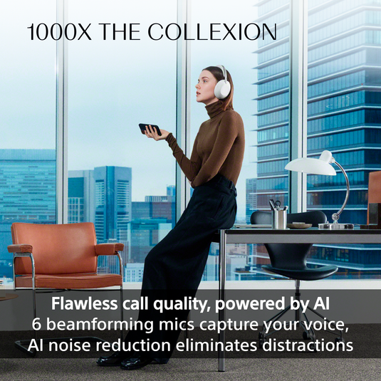 Sony WH-1000XX THE COLLEXION Wireless Noise Cancelling Headphones, Black