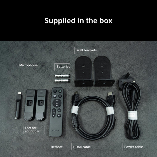 Sony HT-A8 BRAVIA Theatre Trio | Flagship Three-Unit Theatre System