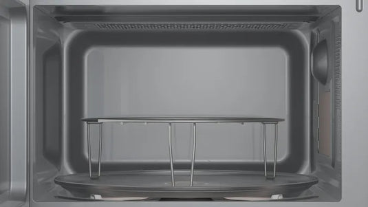 Bosch Series 2, Freestanding microwave, 44 x 26 cm, Stainless steel