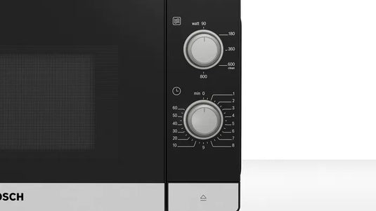 Bosch Series 2, Freestanding microwave, 44 x 26 cm, Stainless steel