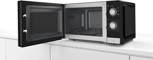 Bosch Series 2, Freestanding microwave, 44 x 26 cm, Stainless steel