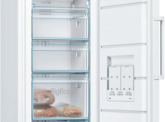 Bosch Series 4, Free-standing freezer, 161 x 60 cm, White