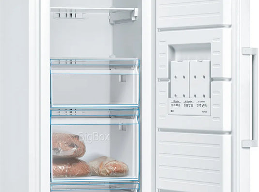 Bosch Series 4, Free-standing freezer, 186 x 60 cm, White