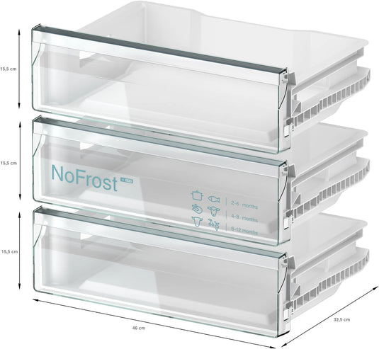 Neff N50, Built-in freezer, 82 x 59.8 cm, flat hinge