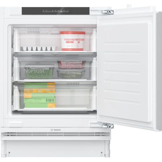 Bosch Series 4, Built-in freezer, 82 x 59.8 cm, flat hinge