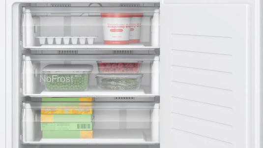 Bosch Series 4, Built-in freezer, 82 x 59.8 cm, flat hinge