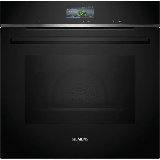 Siemens iQ700, Built-in oven, 60 x 60 cm, Black