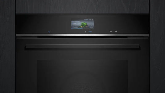 Siemens iQ700, Built-in oven, 60 x 60 cm, Black