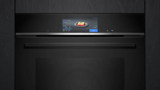 Siemens iQ700, Built-in oven, 60 x 60 cm, Black