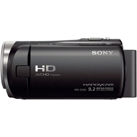 Sony HDR-CX450B Handycam with Exmor R CMOS sensor