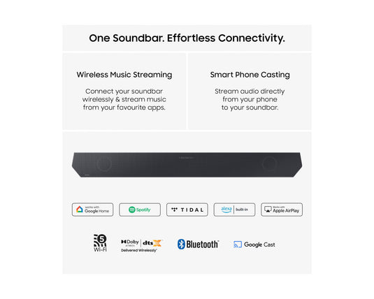 Samsung HW-Q600H 3.1.2ch Q-Series Soundbar and Subwoofer - Titan Black