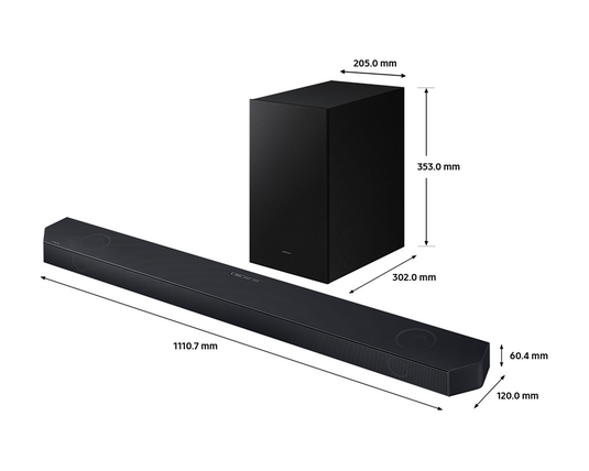 Samsung HW-Q700D 3.1.2ch Soundbar with Dolby Atmos