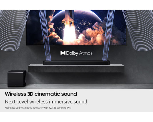 Samsung HW-Q800F Q-Series 5.1.2ch Soundbar with Subwoofer