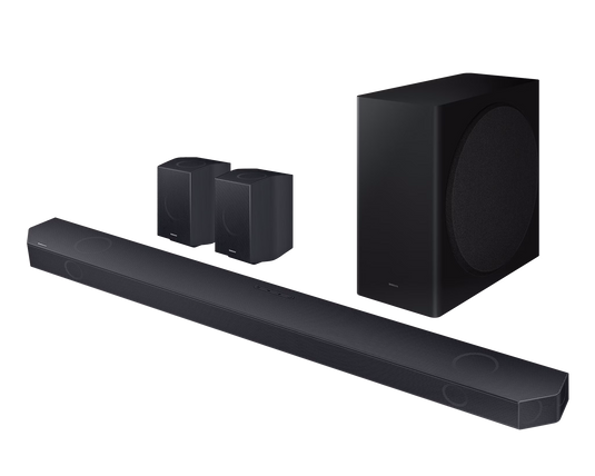 Samsung HW-Q930D 9.1.4ch Q-Symphony Soundbar with Rear Speakers