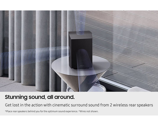 Samsung HW-Q930F Q-Series 9.1.4ch Soundbar with Subwoofer & Rear Speakers