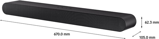 OPEN-BOX RENEWED - Samsung HWS50B 3.0ch Lifestyle All-in-one Soundbar with Virtual DTS:X