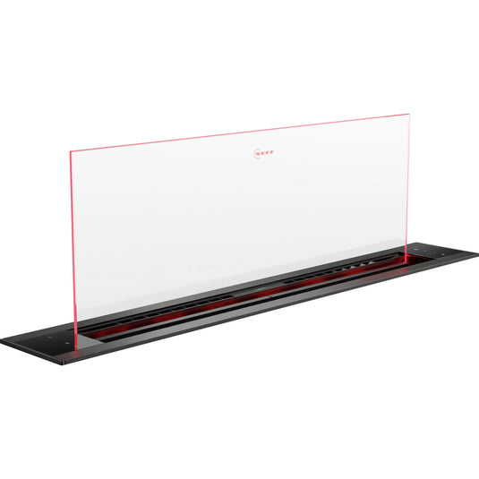 Neff N90, Downdraft hood, 90 cm, clear glass