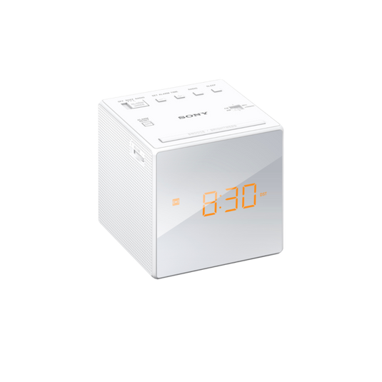 Sony ICF-C1 Alarm Clock Radio, White