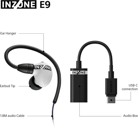 Sony IER-900 INZONE E9 In-Ear, White