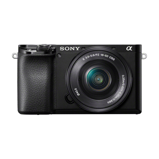 OPEN-BOX RENEWED - Sony ILCE6100LB A6100 E-mount Camera with 16-50mm Lens, Black