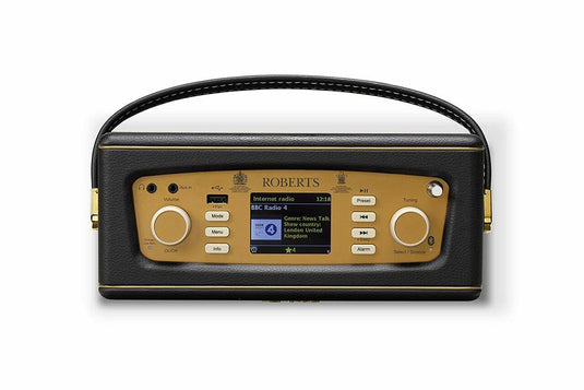 Roberts Revival iStream 3 Smart Radio with DAB/DAB+/FM/Bluetooth, Black