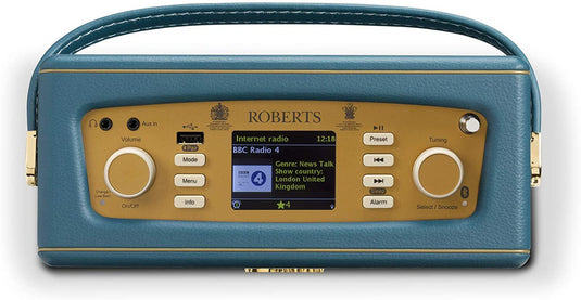 Roberts Revival iStream 3 Smart Radio with DAB/DAB+/FM/Bluetooth, Teal Blue