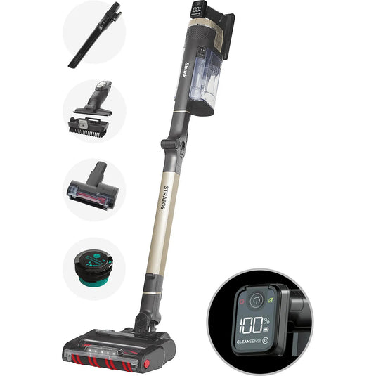 Shark IZ400UKT Stratos Cordless Stick Vacuum Cleaner, Pet Pro, Copper