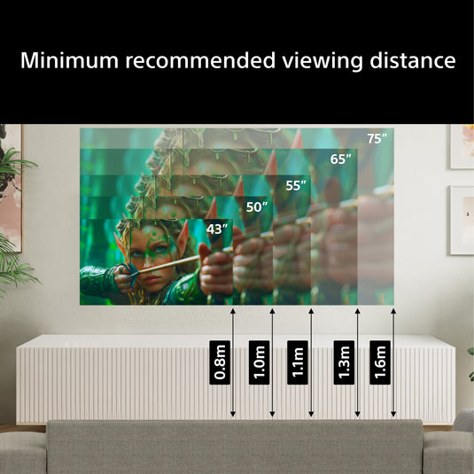 Sony K-43S25M2PB 43" BRAVIA 2 II | S25M2 | 4K LED Smart TV