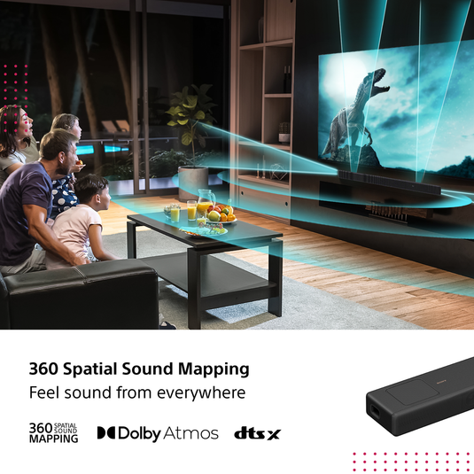 Sony HT-A5000 5.1.2ch Dolby Atmos/ DTS:X Soundbar