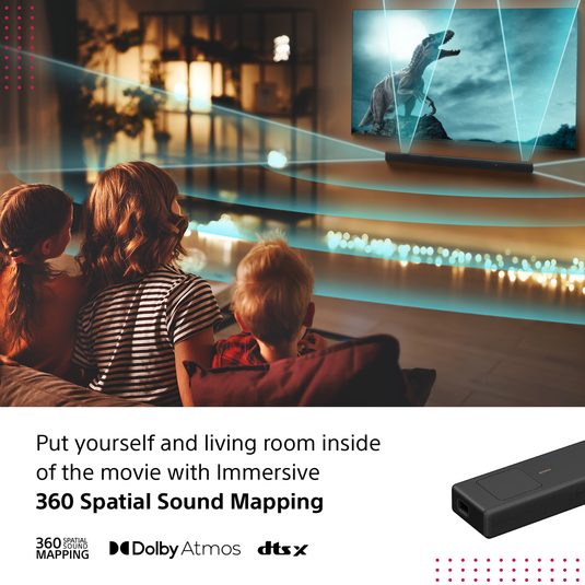 OPEN-BOX RENEWED - Sony HT-A5000 5.1.2ch Dolby Atmos/ DTS:X Soundbar