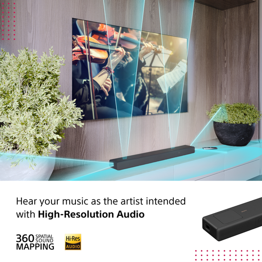 Sony HT-A5000 5.1.2ch Dolby Atmos/ DTS:X Soundbar