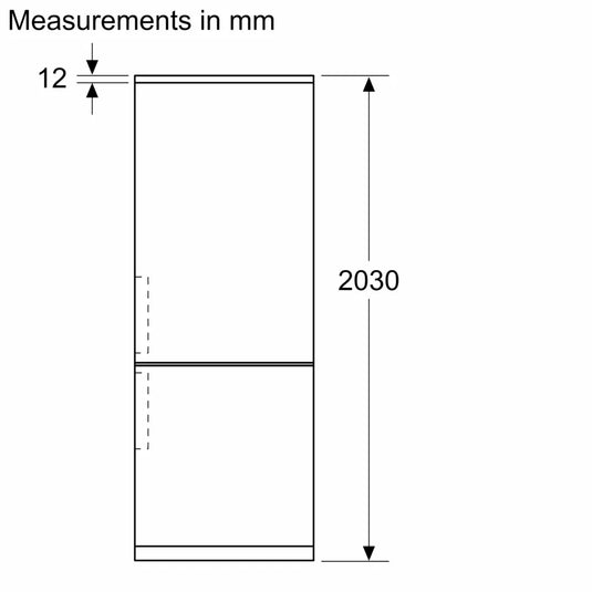 Siemens iQ500, Free-standing fridge-freezer, 203 x 60 cm, Brushed steel