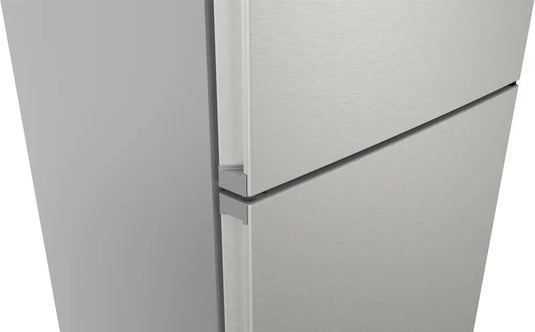 Siemens iQ300, Free-standing fridge-freezer, 203 x 70 cm, Brushed steel