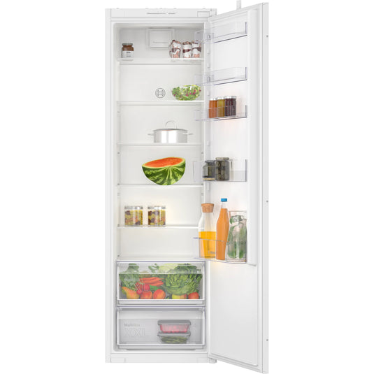 Bosch Series 2, Built-in fridge, 177.5 x 56 cm, sliding hinge