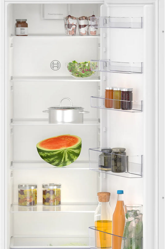 Bosch Series 2, Built-in fridge, 177.5 x 56 cm, sliding hinge