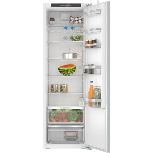 Bosch Series 4, Built-in fridge, 177.5 x 56 cm, flat hinge