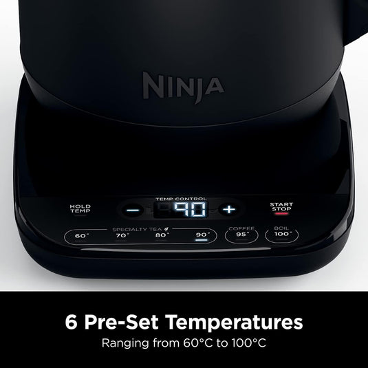 Ninja KT200UK Perfect Temperature Kettle, Black