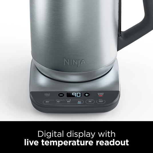 Ninja KT201UK Perfect Temperature Kettle, Stainless Steel