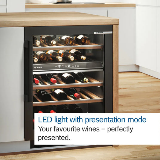 Bosch Series 6, Built-in wine cooler, 82 x 30 cm