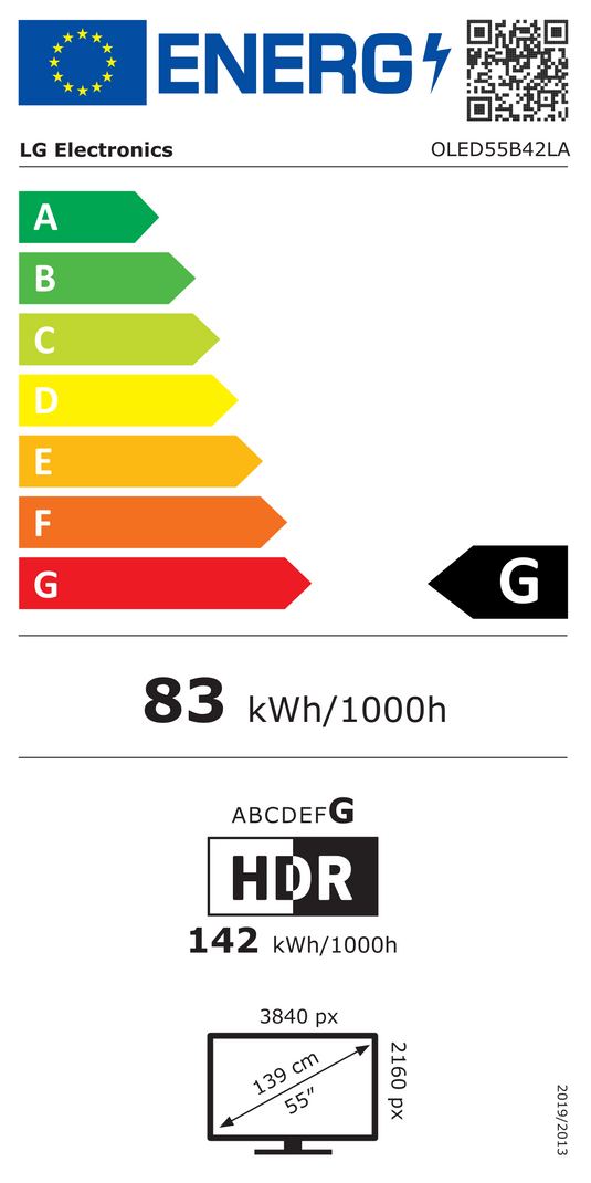 LG OLED55B42LA 55" B4 OLED 4K Smart TV