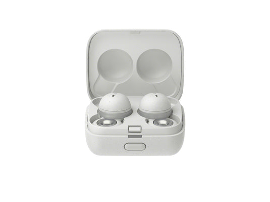 OPEN-BOX RENEWED - Sony WF-L900 LinkBuds True Wireless Earbuds, White