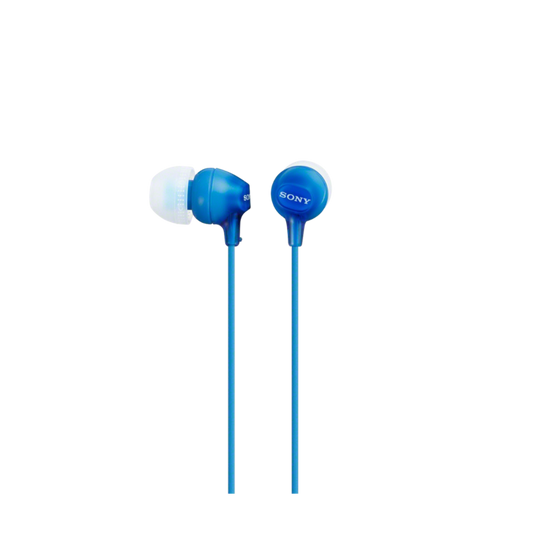 Sony MDR-EX15LP In-Ear Headphone, Blue