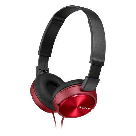 Sony MDR-ZX310AP Headphone with Smartphone Mic & Control, Red