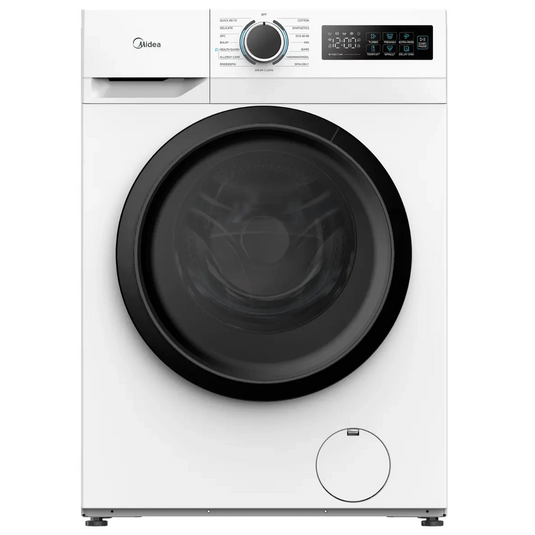 Midea MF110W100BA10WU 10kg 1400 Spin Washing Machine - White