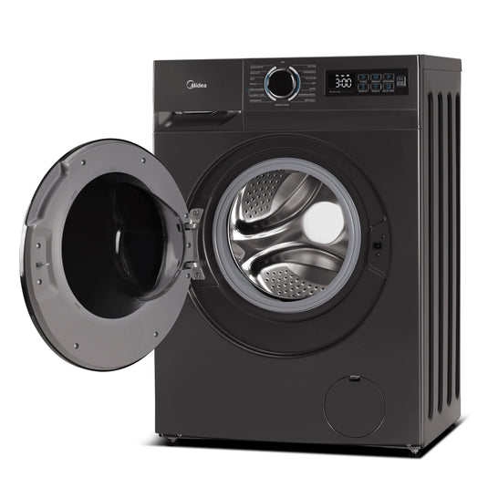 Midea MF110W100BA10TU 10kg 1400 Spin Washing Machine - Graphite