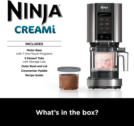 Ninja NC300UK CREAMi Ice Cream & Frozen Dessert Maker